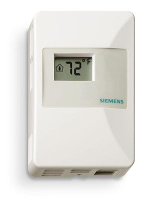 Siemens QAA2290.DWSC ROOM TEMPERATURE SENSOR, WIRELESS - MESH, DISPLAY, SIEMENS LOGO