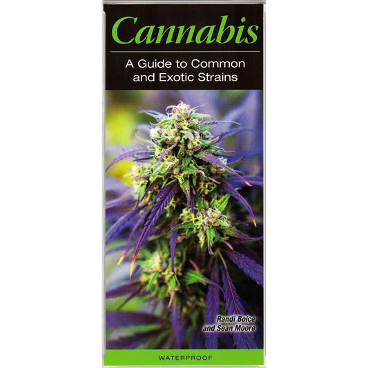 Paradise Clay QRP025 Cannabis: A Guide to Common and Exotic Strains - Folding Pocket Guide