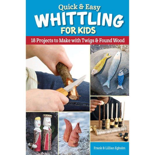 Paradise Clay FCP140 Quick & Easy Whittling for Kids - Book
