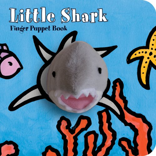 Paradise Clay HCB003 Little Shark - Finger Puppet Book