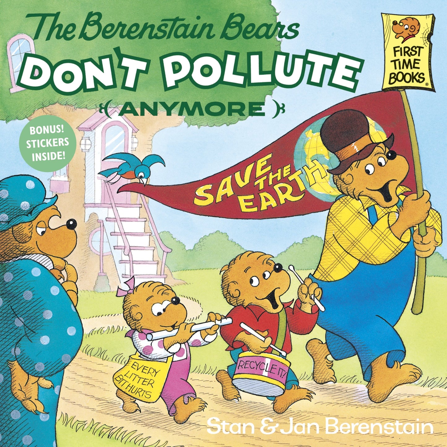 Paradise Clay RAN455 The Berenstain Bears Don't Pollute - Book