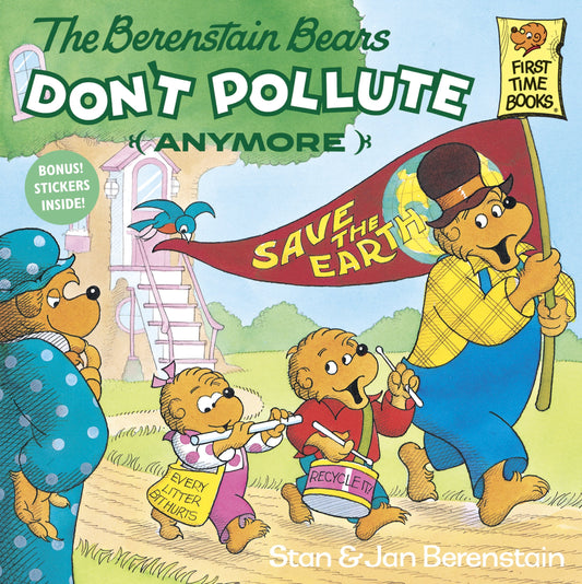 Paradise Clay RAN455 The Berenstain Bears Don't Pollute - Book