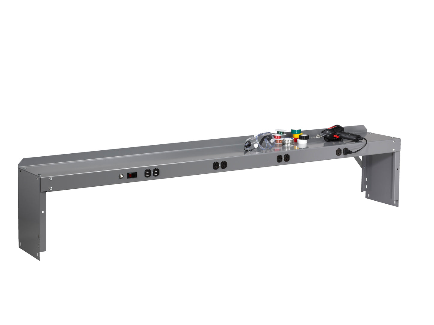 Tennsco REI-18-1596-WK-1 Electronic Workbench Riser - Installed
