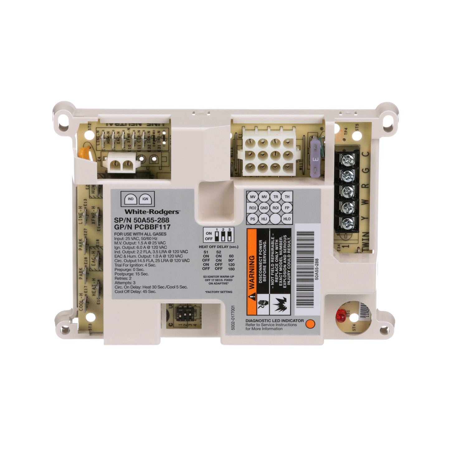 Goodman Amana RF000129 Integrated Furnace Control Board