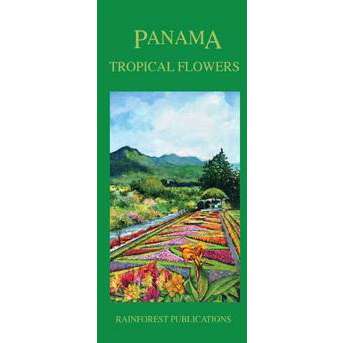 Paradise Clay RFP045 Panama Tropical Flowers - Folding Pocket Guide