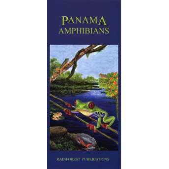 Paradise Clay RFP046 Panama: Amphibians - Folding Pocket Guide