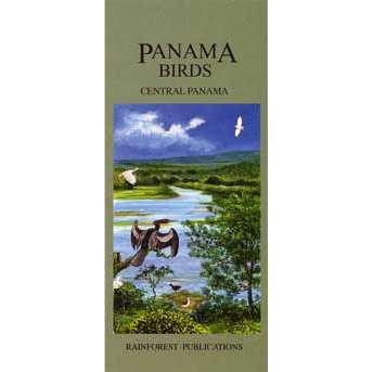 Paradise Clay RFP047 Panama: Central Panama Birds - Folding Pocket Guide