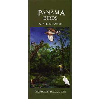 Paradise Clay RFP048 Panama: Western Panama Birds - Folding Pocket Guide