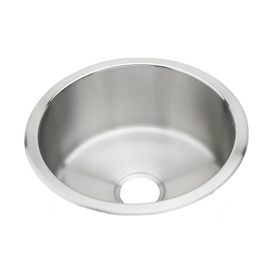 Elkay RLR12FB Asana Stainless Steel 14-3/8" x 14-3/8" x 6" Single Bowl Drop-in Bar Sink