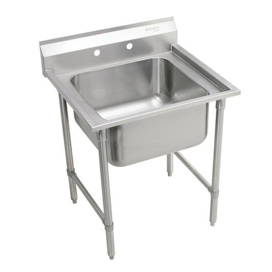 Elkay RNSF81182 Rigidbilt® Stainless Steel 27" x 29-3/4" x 12-3/4" Floor Mount Single Compartment Scullery Sink
