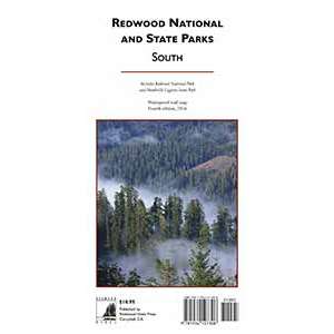 Paradise Clay RHP012 Redwood National and State Parks - South 6th Ed 2023 (FOLDED MAP)
