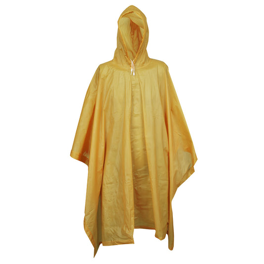 Cordova Safety RP10Y Rain Poncho, Yellow