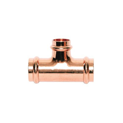 Everflow PCRT2004 2 x 2 x 1 1/4 Copper Tee, P x P x P, 2'' x 2'' x 1-1/4''