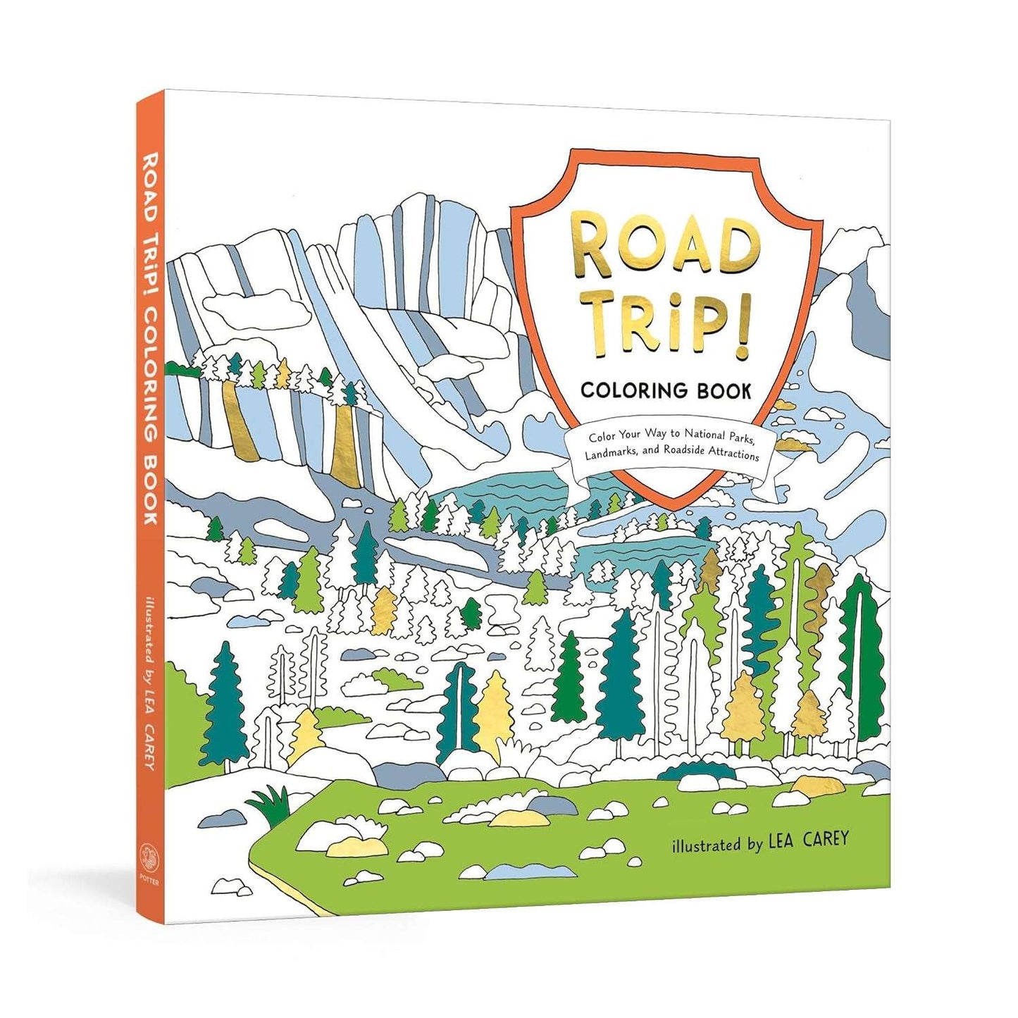 Paradise Clay PGN489 Road Trip! - Coloring Book