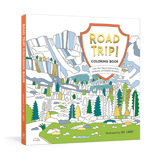 Paradise Clay PGN489 Road Trip! - Coloring Book