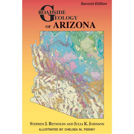 Paradise Clay MPP037 Roadside Geology of Arizona 2nd Edition- Book
