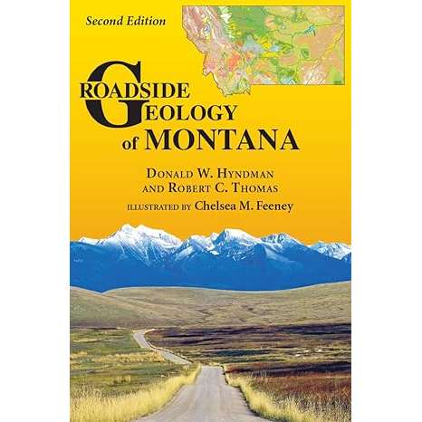 Paradise Clay MPP036 Roadside Geology of Montana 2nd Ed - Book