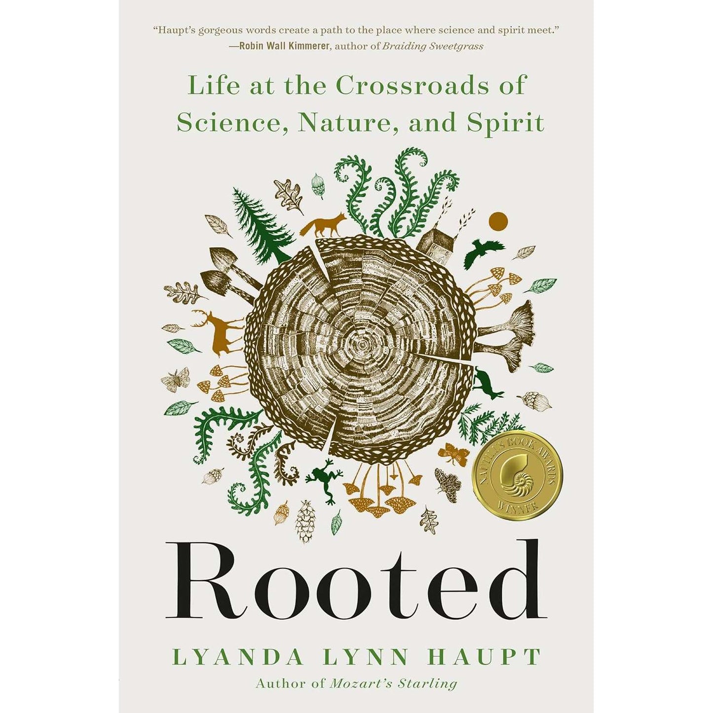 Paradise Clay HCT073 Rooted: Life at the Crossroads of Science, Nature, and Spirit - Book