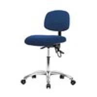 Blue Ridge Ergonomics ESD-PDHCH-CR-T1-A0-EC Polyurethane ESD Chair - Desk Height with Seat Tilt & ESD Casters