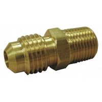 Jones Stephens F40070 3/8" x 1/2" Brass Flare x MIP Half Union