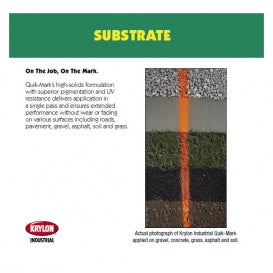 KRYLON® INDUSTRIAL A03631007 20-Oz. Green Apwa Upside-Down Marking Pai (1 CN)