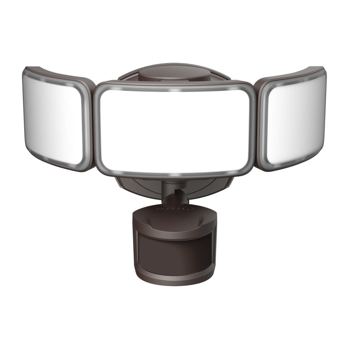 Feit Electric S10.5TFL/850/MOT/BZ 46W Daylight (5000K) Bronze Triple Head Dusk to Dawn Motion Sensor LED Flood Light