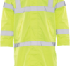 Delta Plus WEL62031HL2X S163 CL 3 Long Rain Coat, 2X, Hi Viz Lime