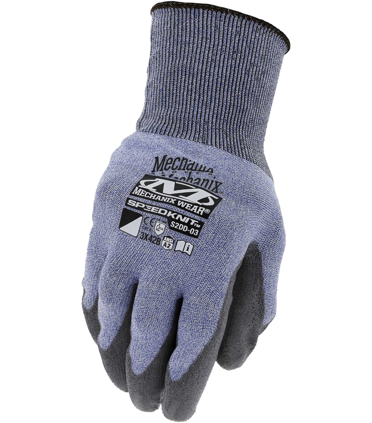 Mechanix Wear S2DD-03-007 SpeedKnit„¢ B2 Coated-Knit Work Gloves, Size-S