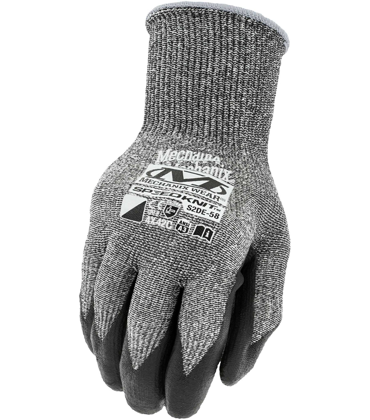 Mechanix Wear S2DE-58-540 SpeedKnit„¢ C3 Coated-Knit Work Gloves, Size-XL