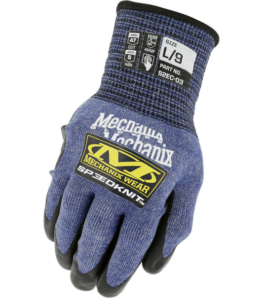 Mechanix Wear S2EC-03-007 SpeedKnit„¢ S2EC03 Coated-Knit Work Gloves, Size-S