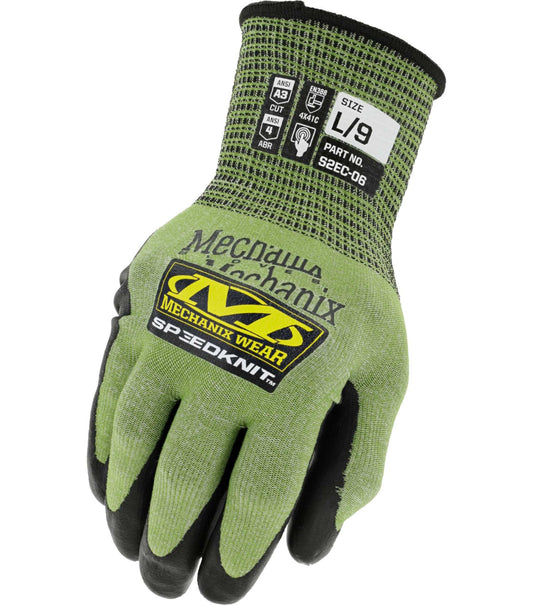 Mechanix Wear S2EC-06-007 SpeedKnit„¢ S2EC06 Coated-Knit Work Gloves, Size-S