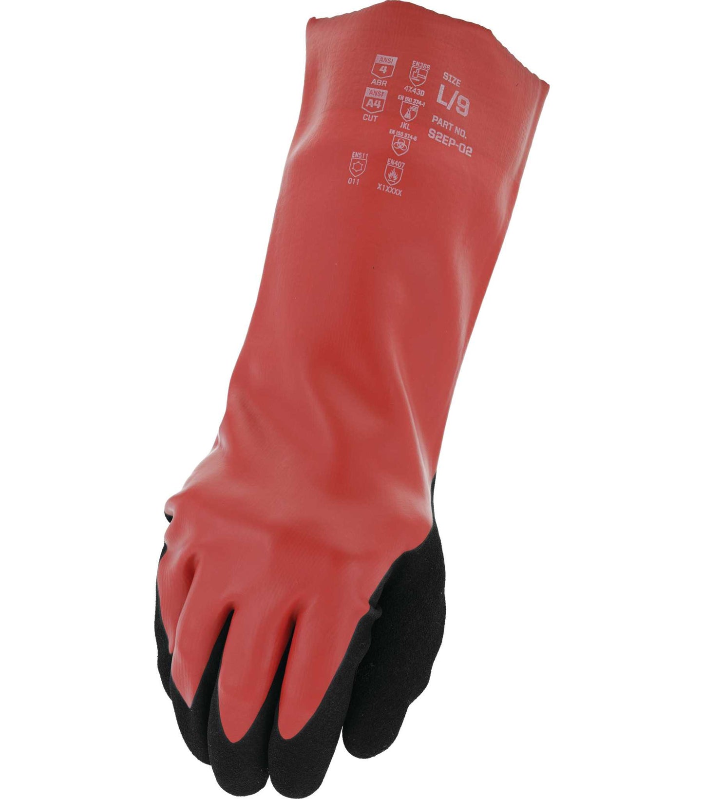 Mechanix Wear S2EP-02-007 SpeedKnit„¢ Chemical S2EP02 Coated-Knit Work Gloves, Size-S