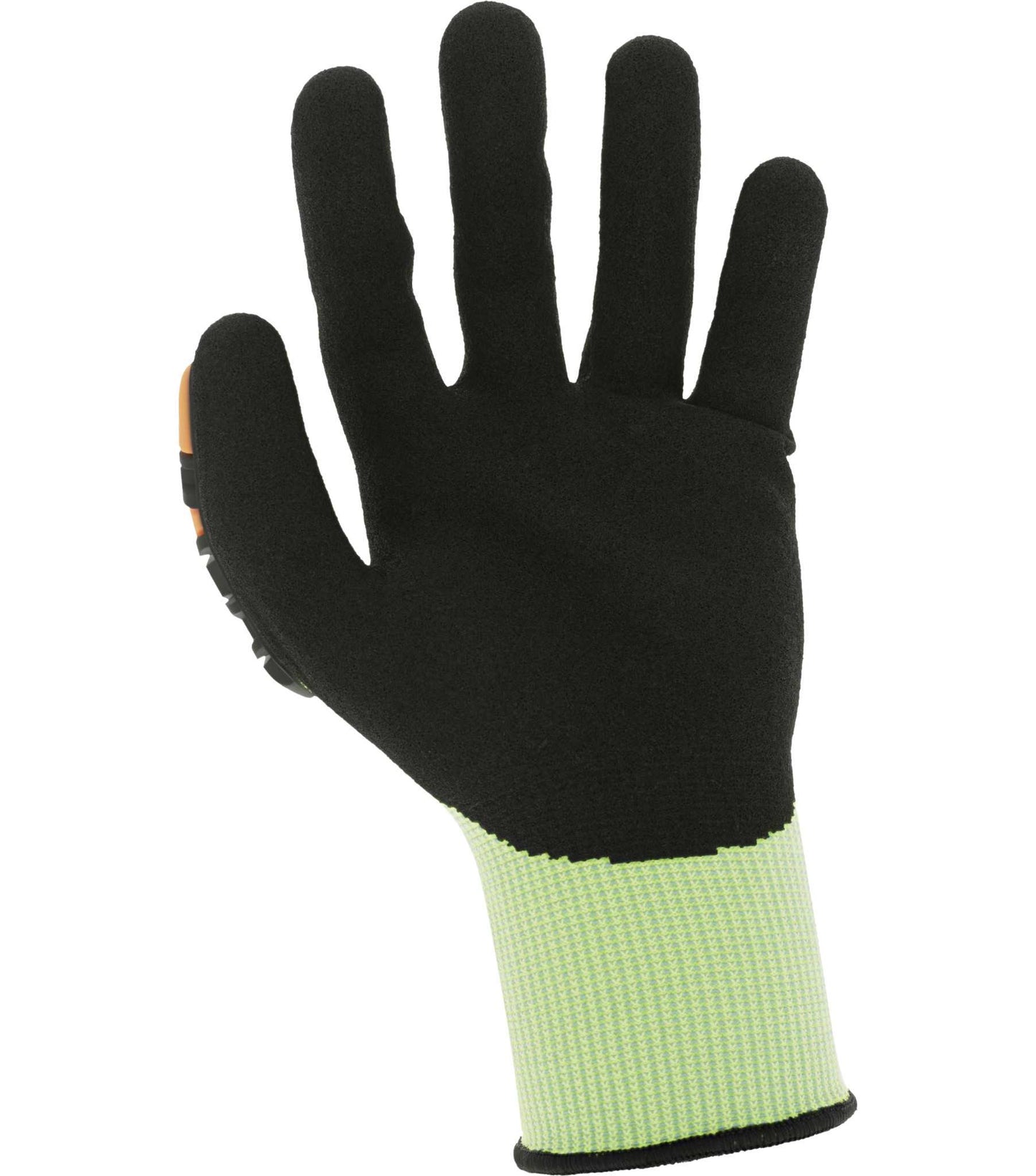 Mechanix Wear S5DP-91-007 SpeedKnit M-Pact® Hi-Viz S5DP91 High-Visibility Coated-Knit Work Gloves, Size-S