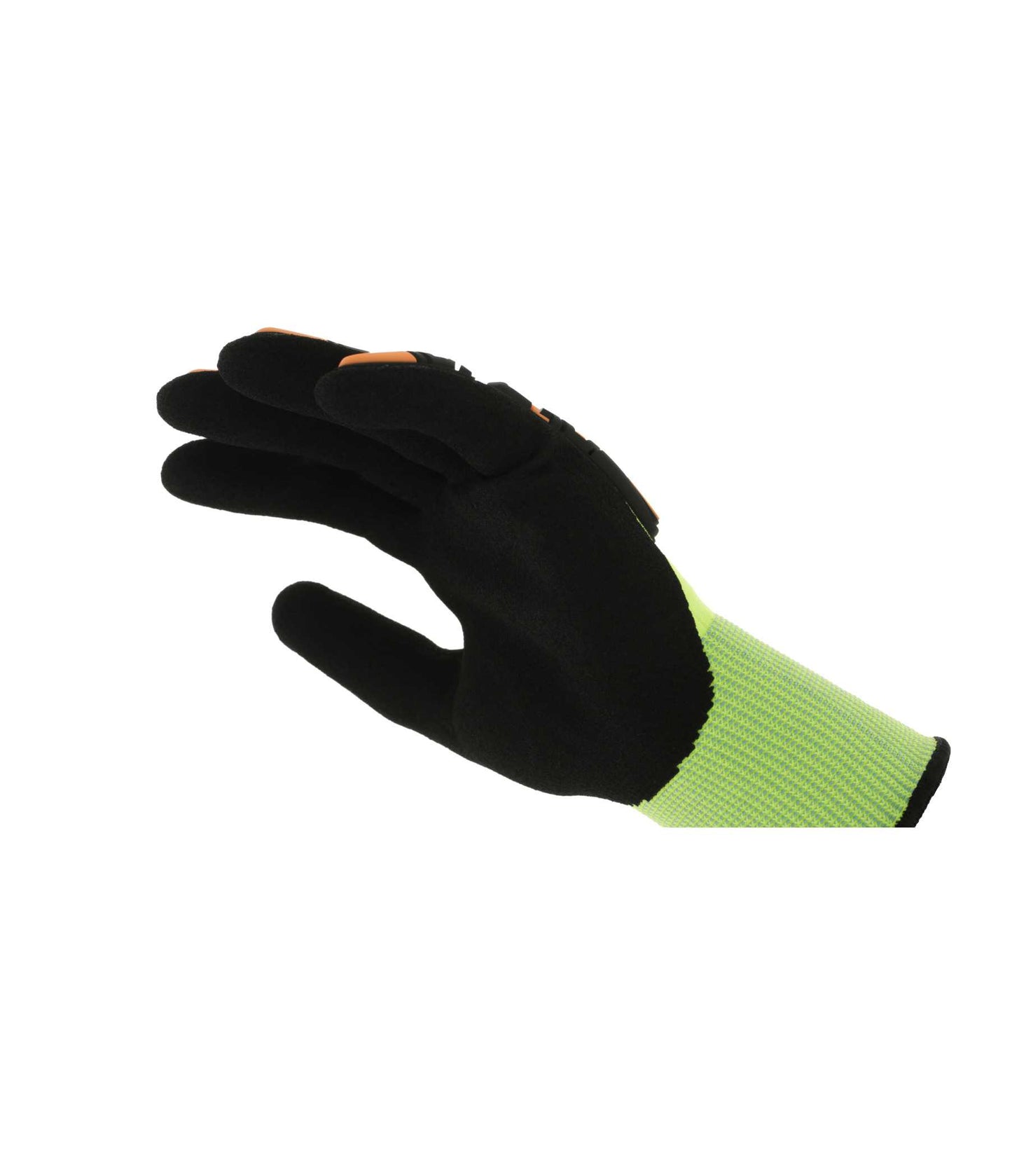 Mechanix Wear S5DP-91-007 SpeedKnit M-Pact® Hi-Viz S5DP91 High-Visibility Coated-Knit Work Gloves, Size-S