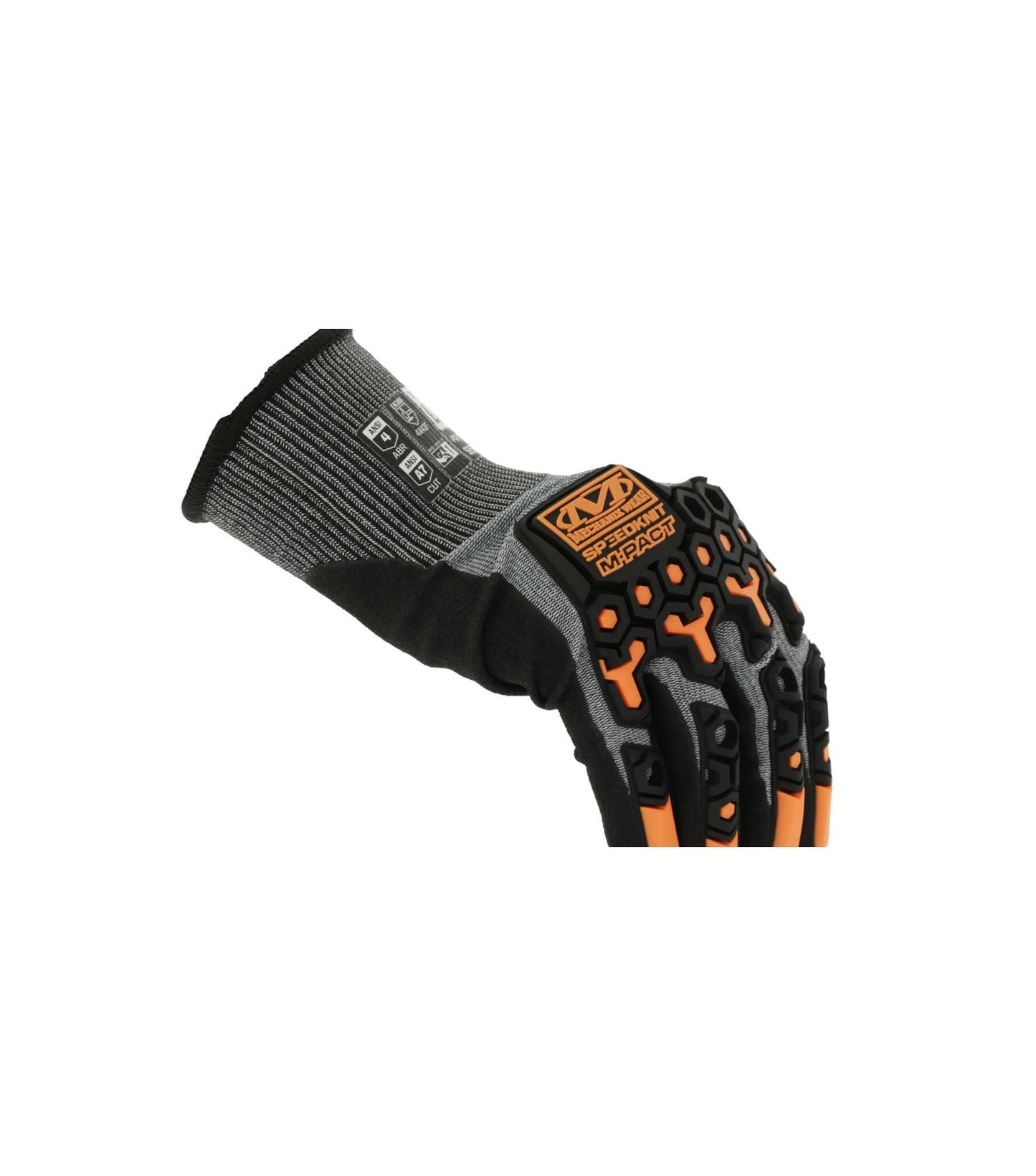 Mechanix Wear S5EP-03-007 SpeedKnit„¢ M-Pact® S5EP03 Impact Resistant Coated-Knit Gloves, Size-S