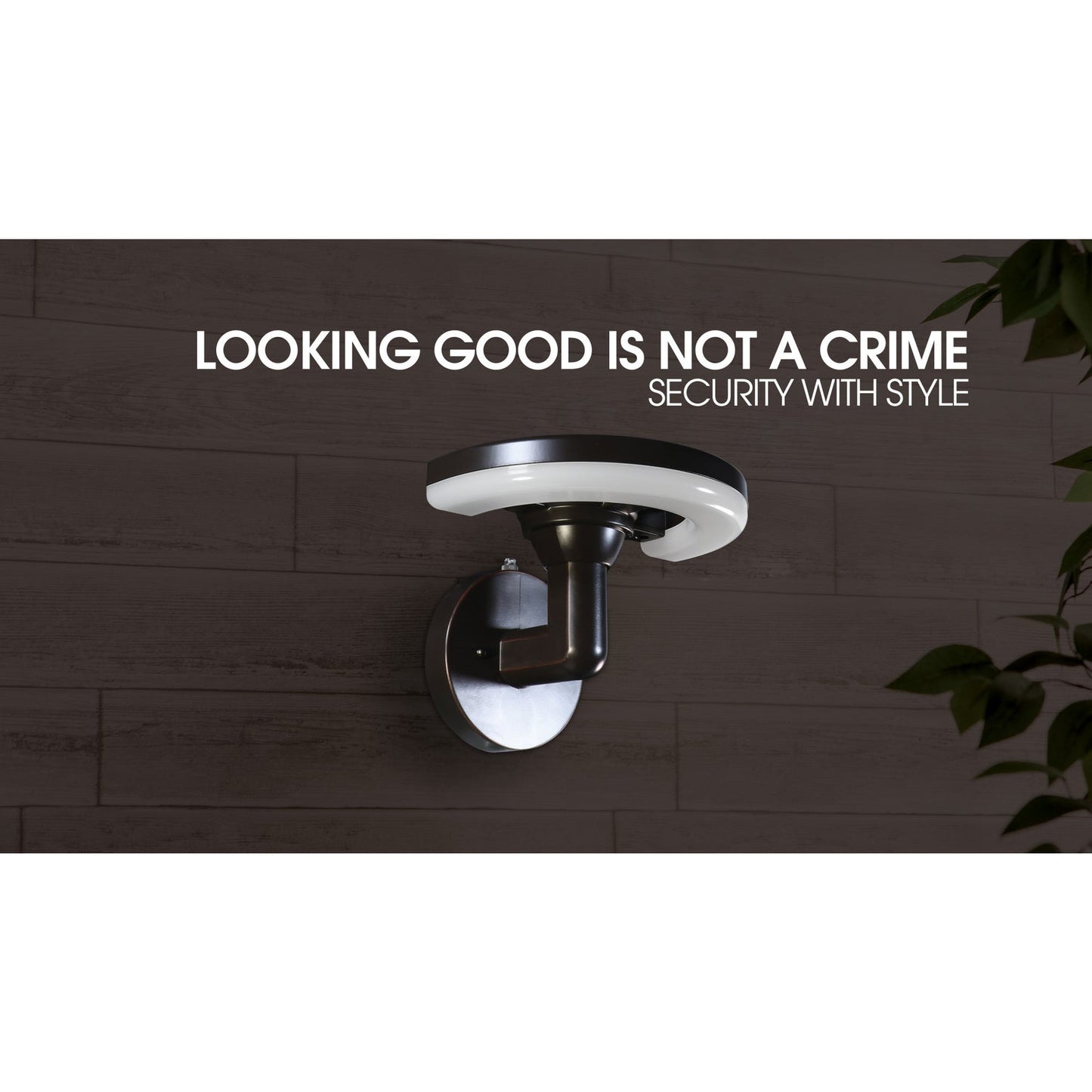 Feit Electric S9EWM/850/DD/BZ 12W Bronze LED Enterprise Security Dusk to Dawn Wall Mount Flood Light