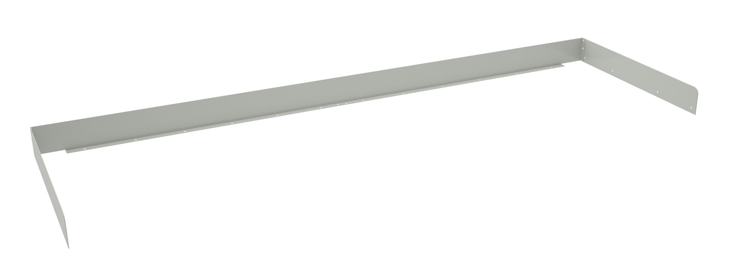 Tennsco SB-3096 Side & Back Rail Kit for Workbench (96"w x 30"d)