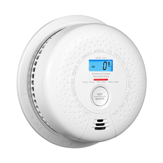 X-Sense SC01 Standalone Smoke and CO Alarm - 1-Pack
