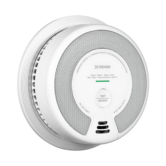 X-Sense SC06 Standalone Smoke and CO Alarm - 1-Pack