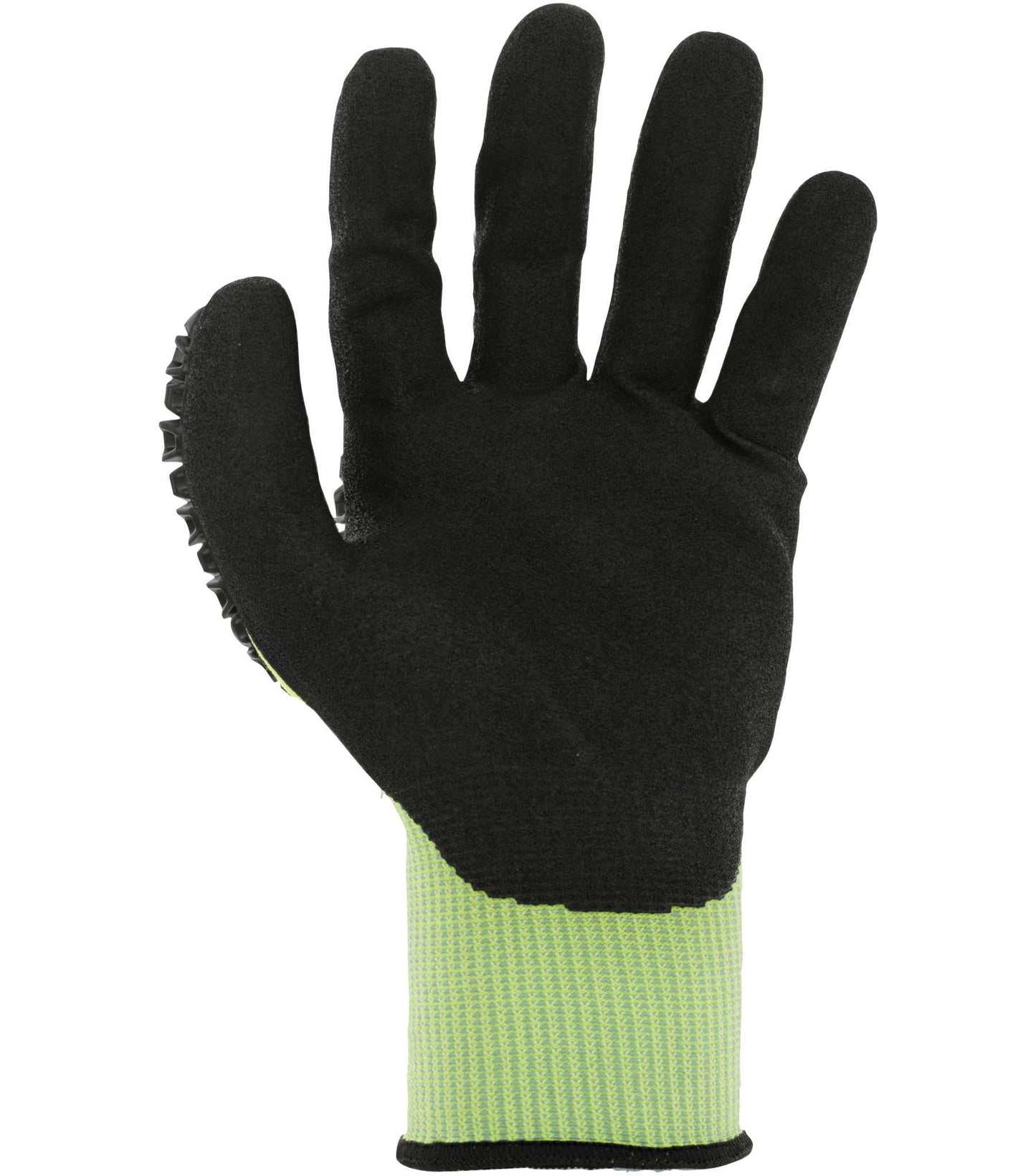 Mechanix Wear SD5EP-91-007 SpeedKnit Hi-Viz M-Pact® D3O® SD5EP91 High-Visibility Coated-Knit Work Gloves, Size-S