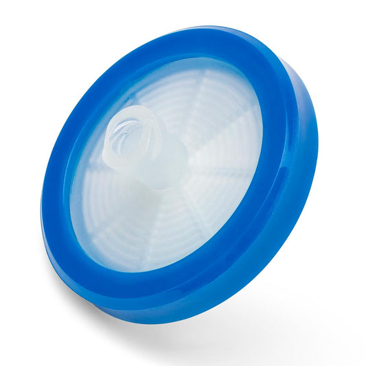 Globe Scientific SF-SFCA-4530-S Syringe Filter SFCA Membrane 0.45?m Porosity 30mm Diameter PP Housing STERILE Individually Wrapped