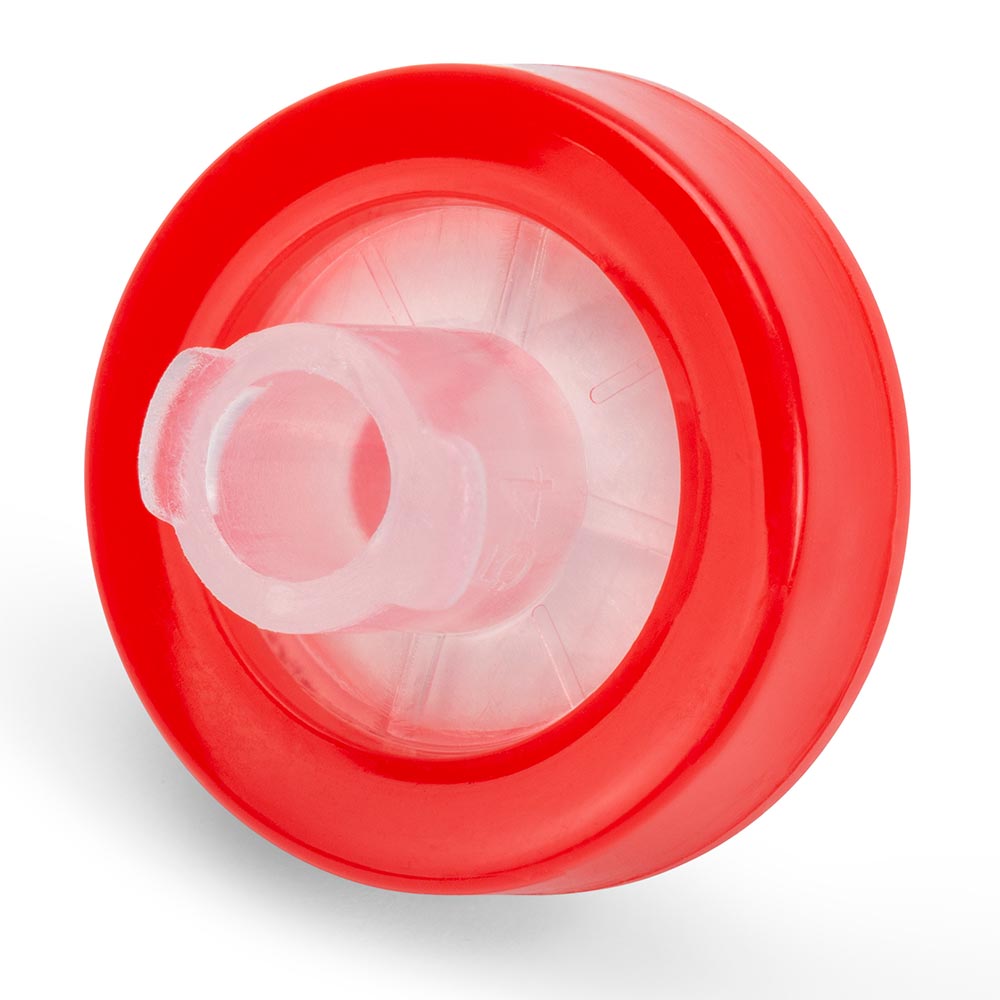 Globe Scientific SF-PTFE-2213-S Syringe Filter PTFE Hydrophilic Membrane 0.22?m Porosity 13mm Diameter PP Housing STERILE Individually Wrapped