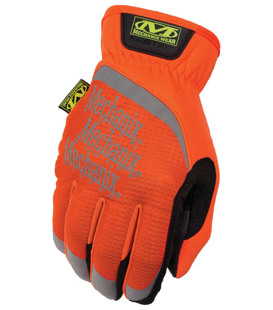 Mechanix Wear SFF-99-008 Hi-Viz Orange FastFit® High-Visibility Work Gloves, Size-S