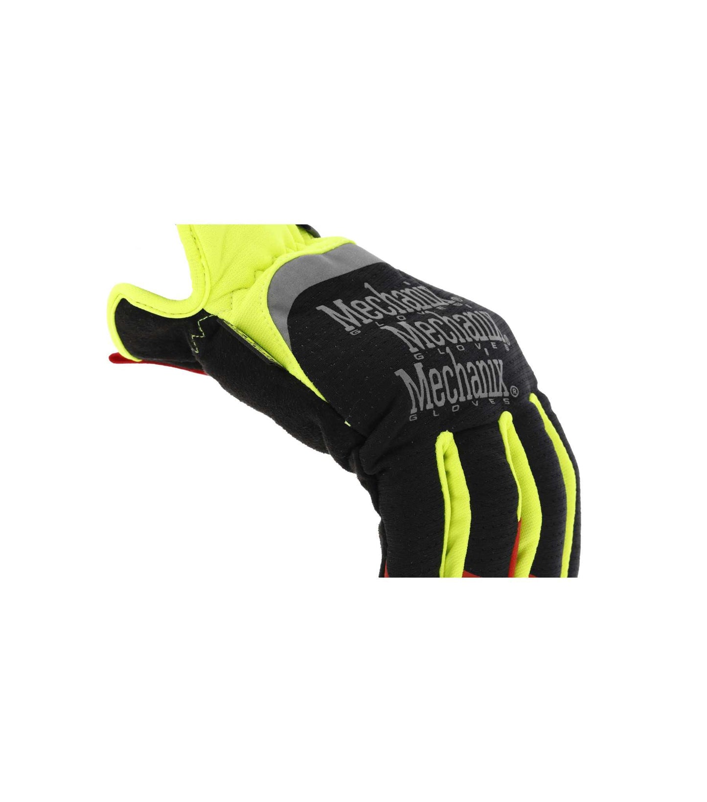 Mechanix Wear SFF-X91-008 Hi-Viz FastFit® D4-360 High-Visibility Work Gloves, Size-S