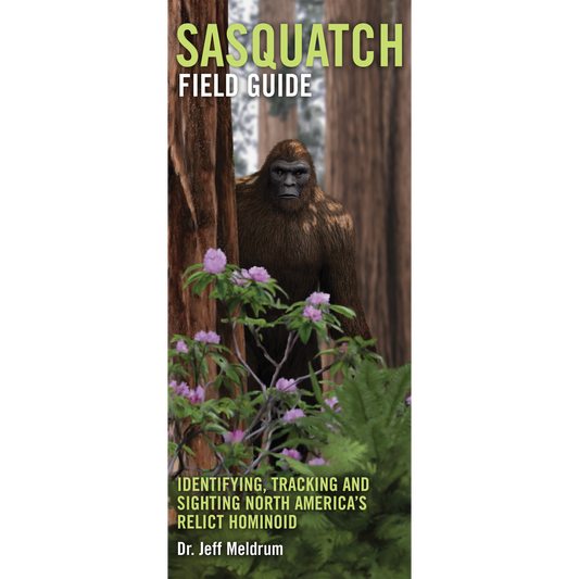 Paradise Clay PAR072 Sasquatch Field Guide - Folding Pocket Guide