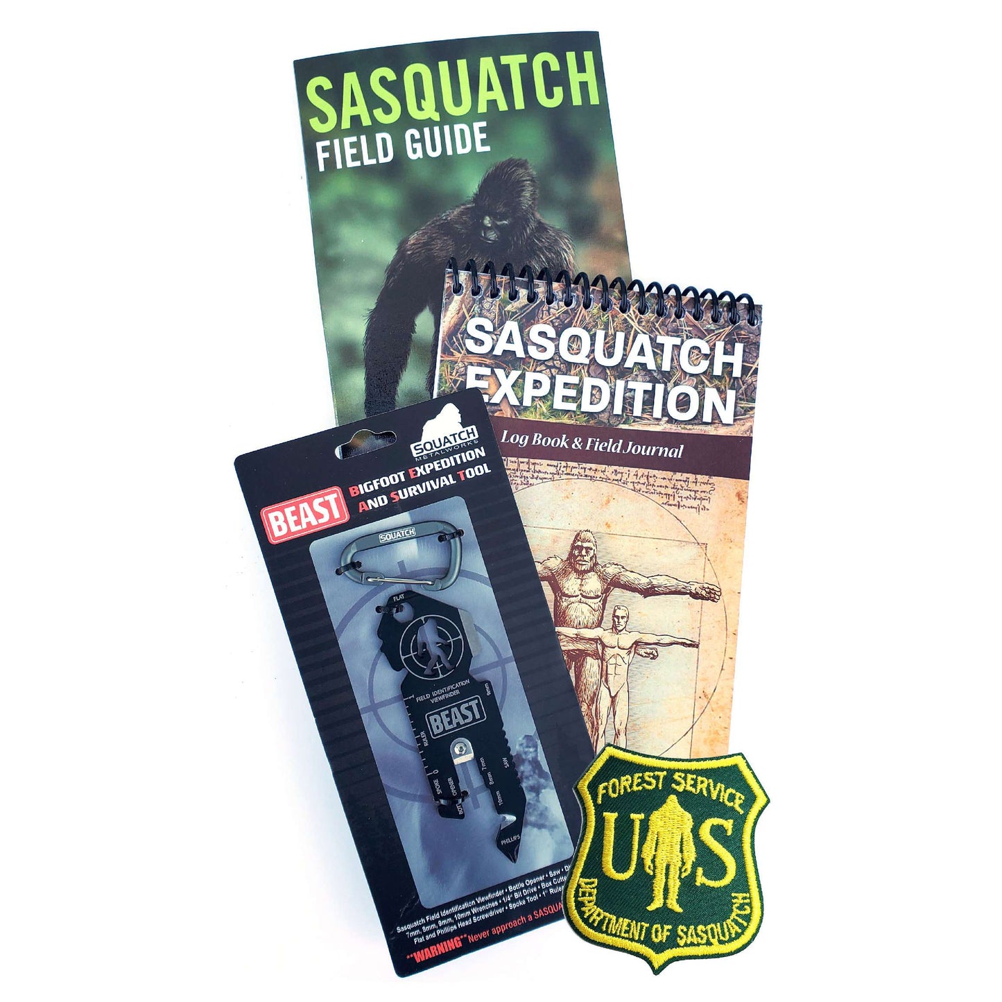 Paradise Clay IHP_PAR236 Bigfoot Expedition Field Kit (Gift Pack) - Book
