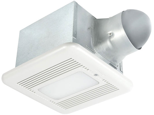 Delta Breez SIG80-110MHLED BreezSignature 80/110 CFM Fan/Dimmable LED Light/Night-Light with Motion and Humidity Sensor