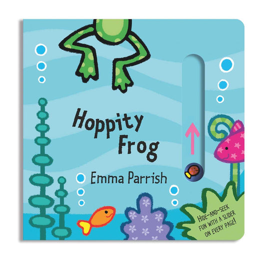 Paradise Clay SIM194 Hoppity Frog: A Slide-and-Seek Book - Book