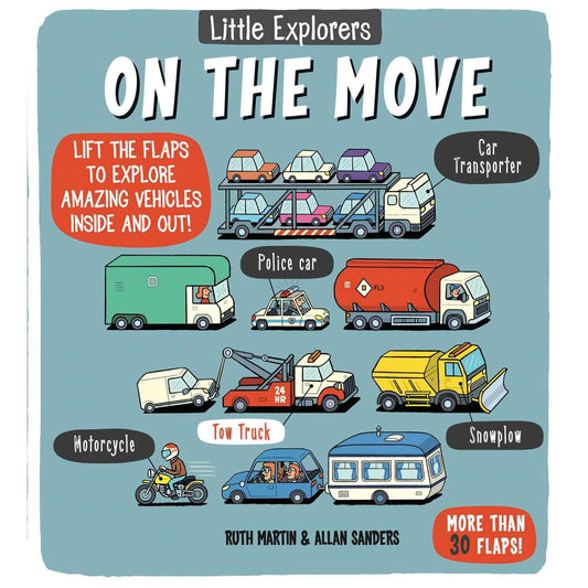 Paradise Clay SIM280 Little Explorers: On the Move - Book