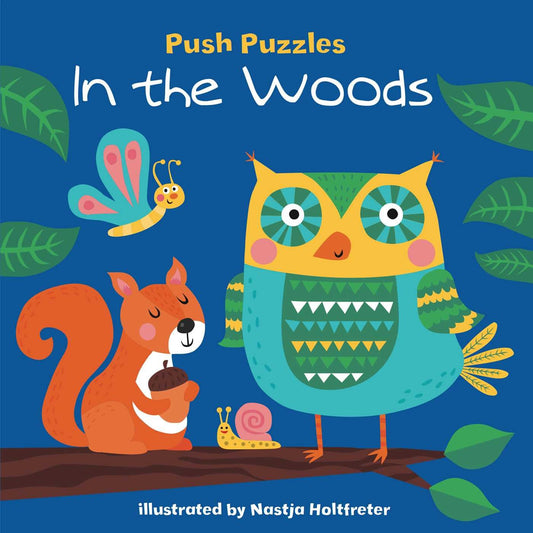 Paradise Clay SIM294 Push Puzzles: In the Woods - Book